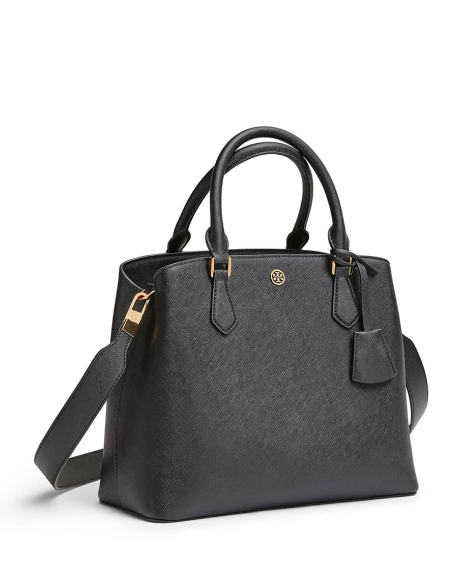 tory burch robinson triple compartment tote