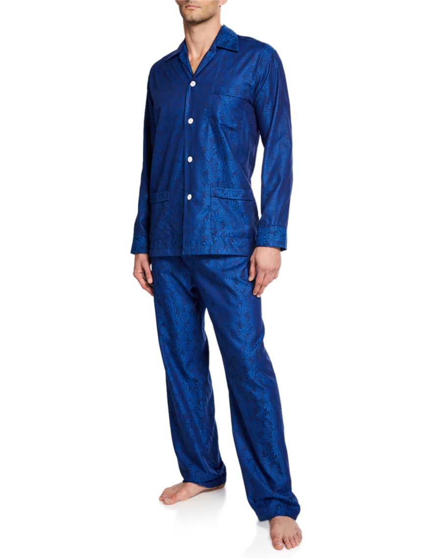 Derek Rose Men's Paris 15 Classic Pajama Set | Neiman Marcus
