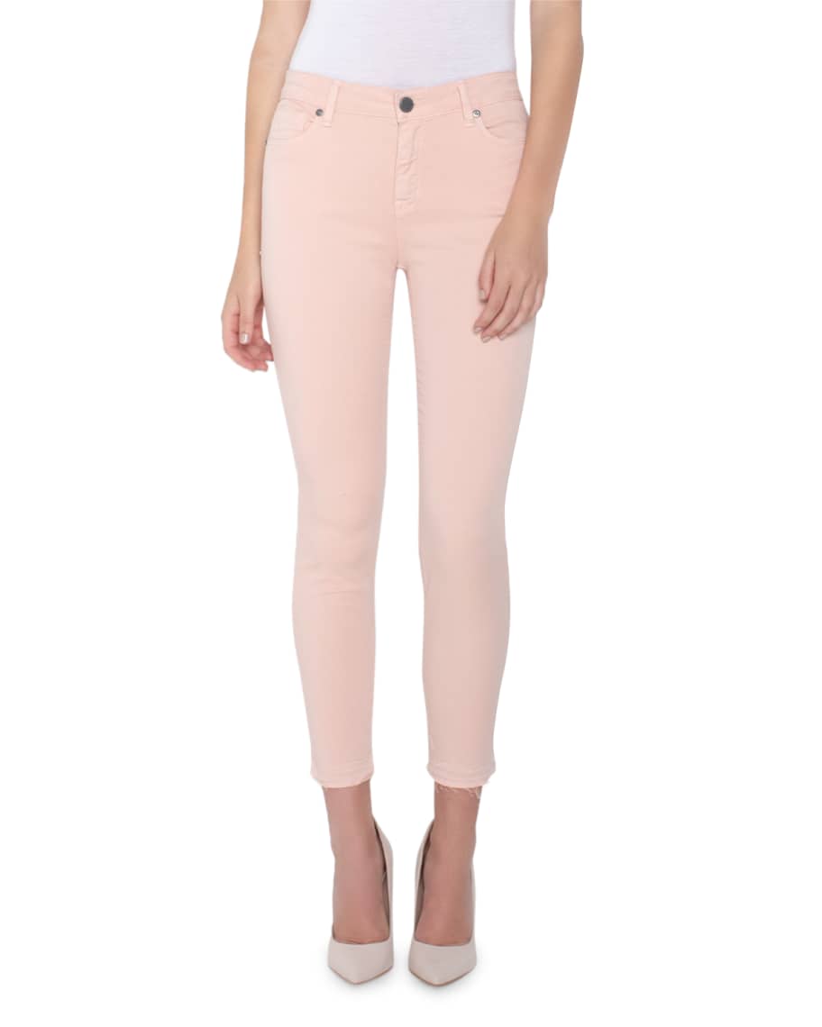 Parker Smith Vava Mid-Rise Crop Skinny Jeans | Neiman Marcus