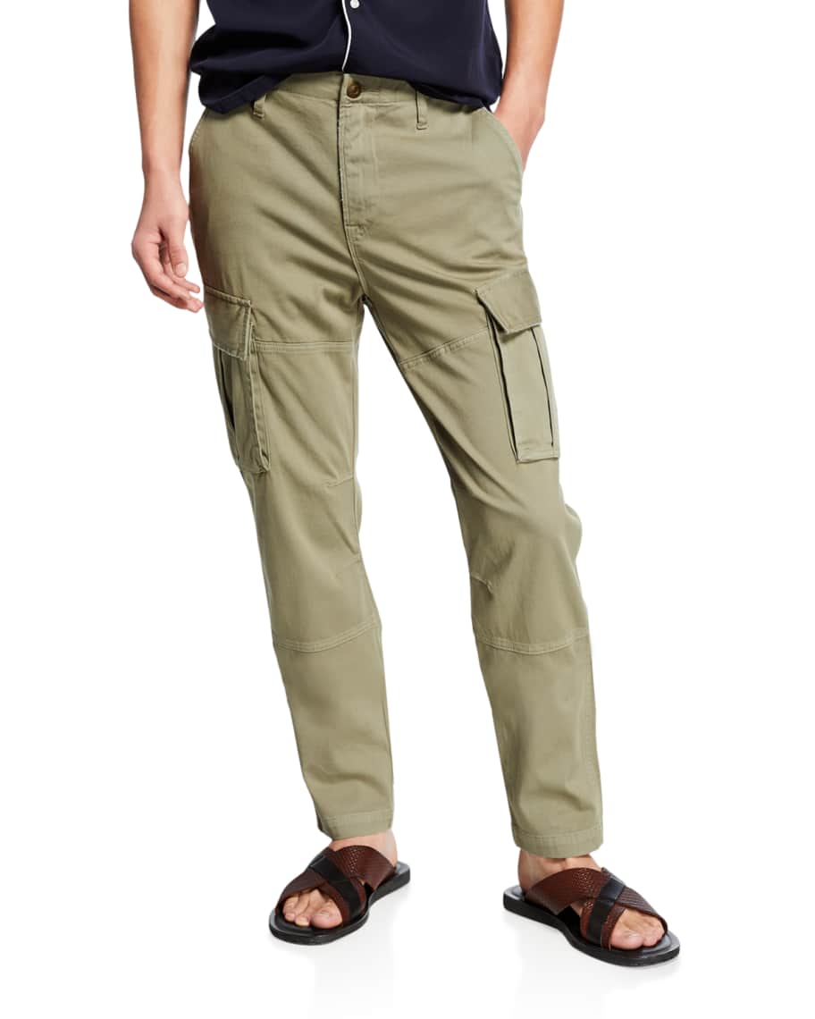 Hudson Men's Skinny Twill Cargo Pants | Neiman Marcus