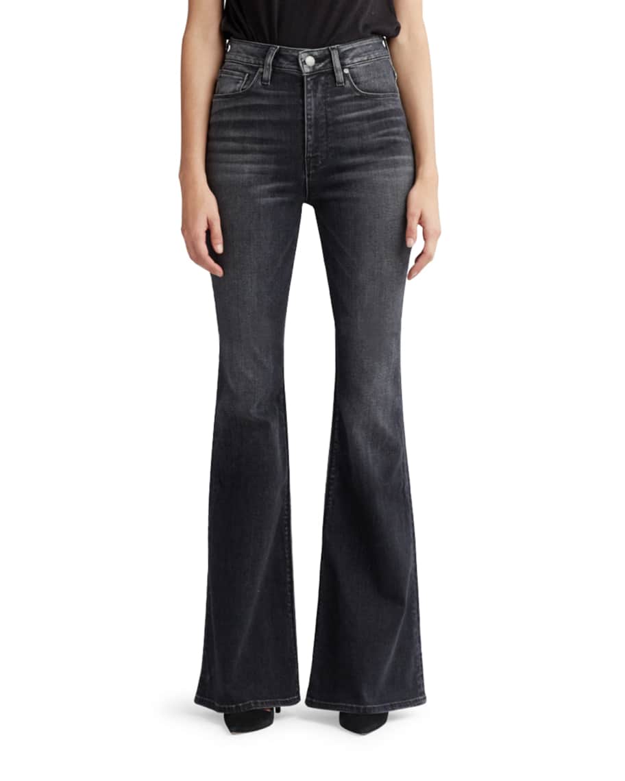 Hudson Holly High-Rise Flare Jeans | Neiman Marcus
