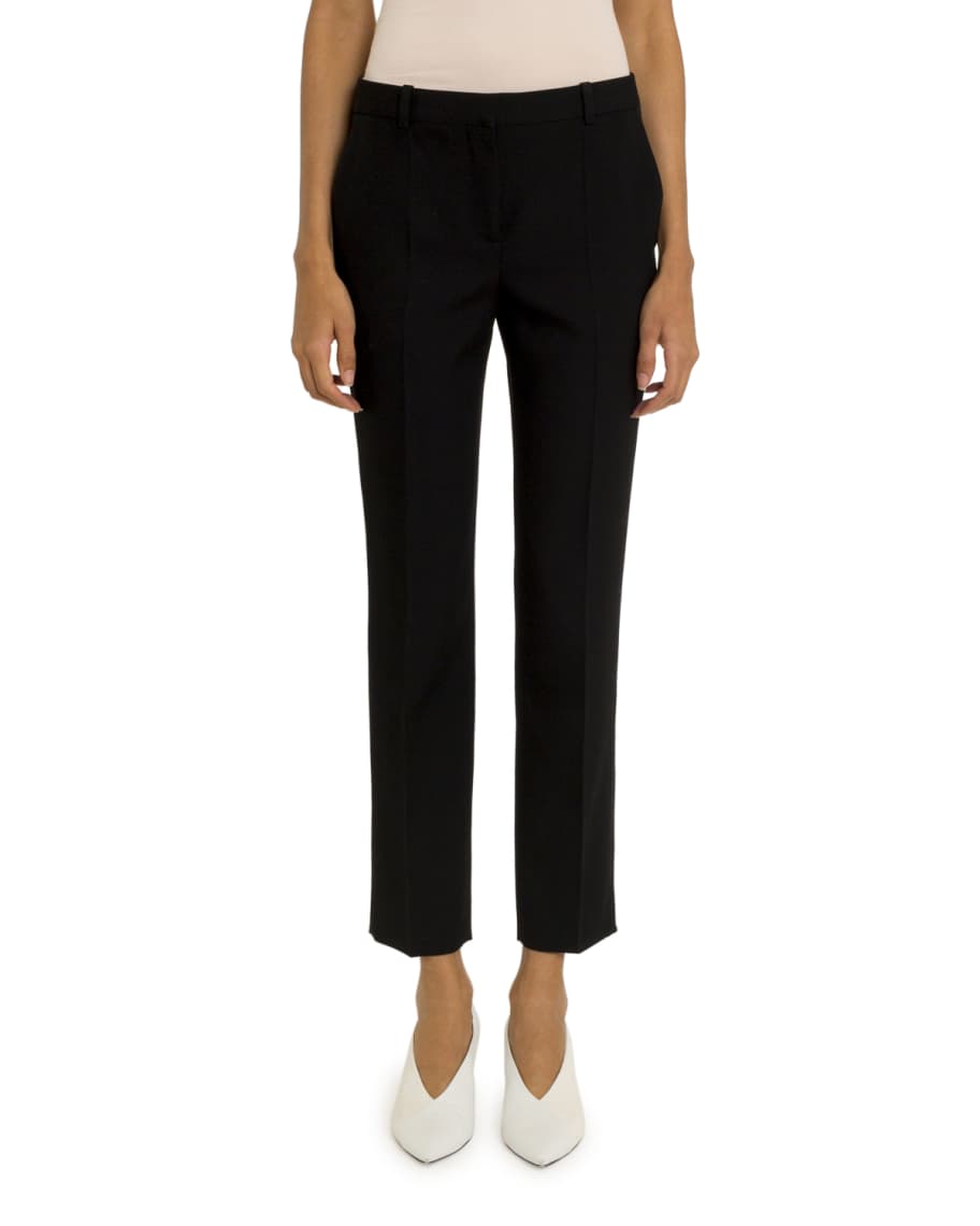 Givenchy Wool Cigarette Trousers | Neiman Marcus