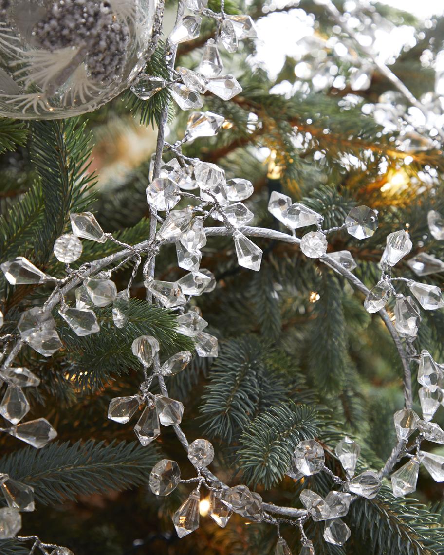 Clear Crystal Garland | Neiman Marcus