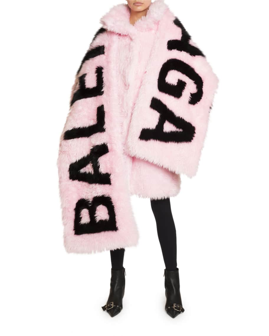 Balenciaga top big scarf