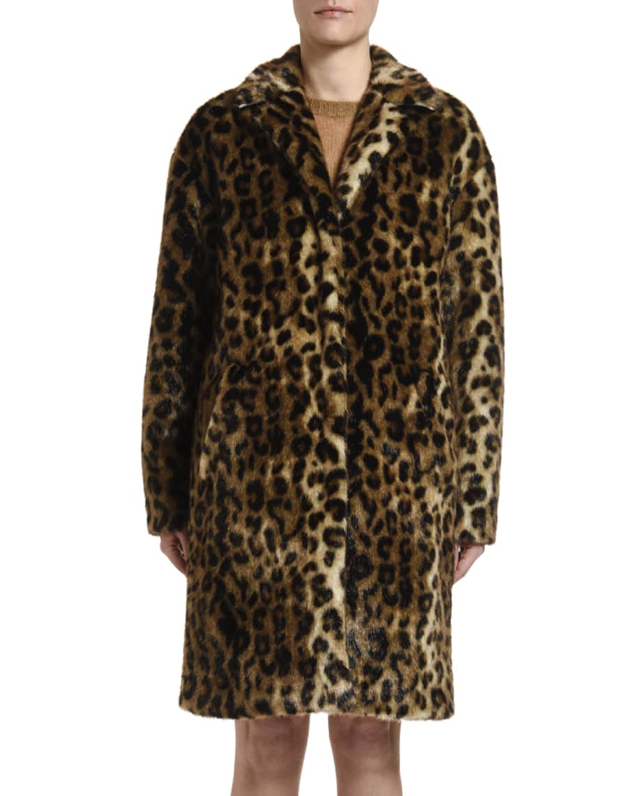 Neiman marcus online leopard coat