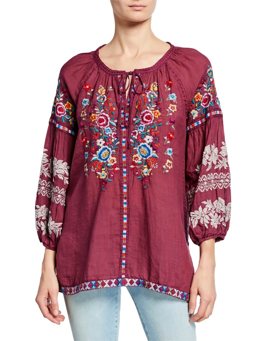 Johnny was shop allegra peasant blouse