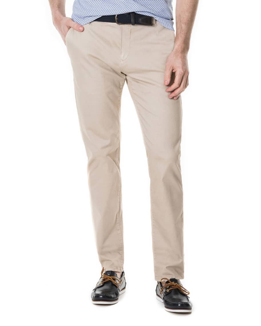 Rodd & Gunn Men's Fenwick Khaki Pants | Neiman Marcus
