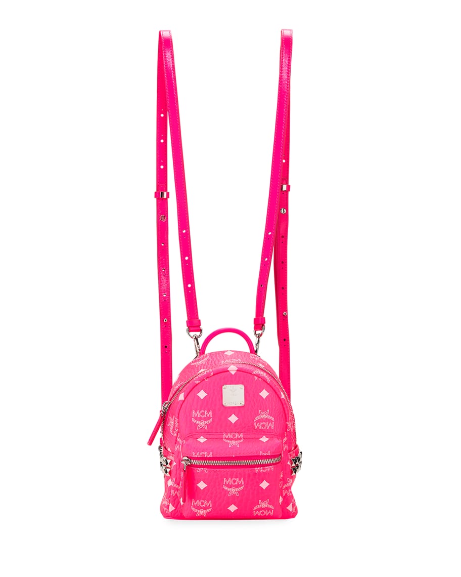 Mcm neon backpack top