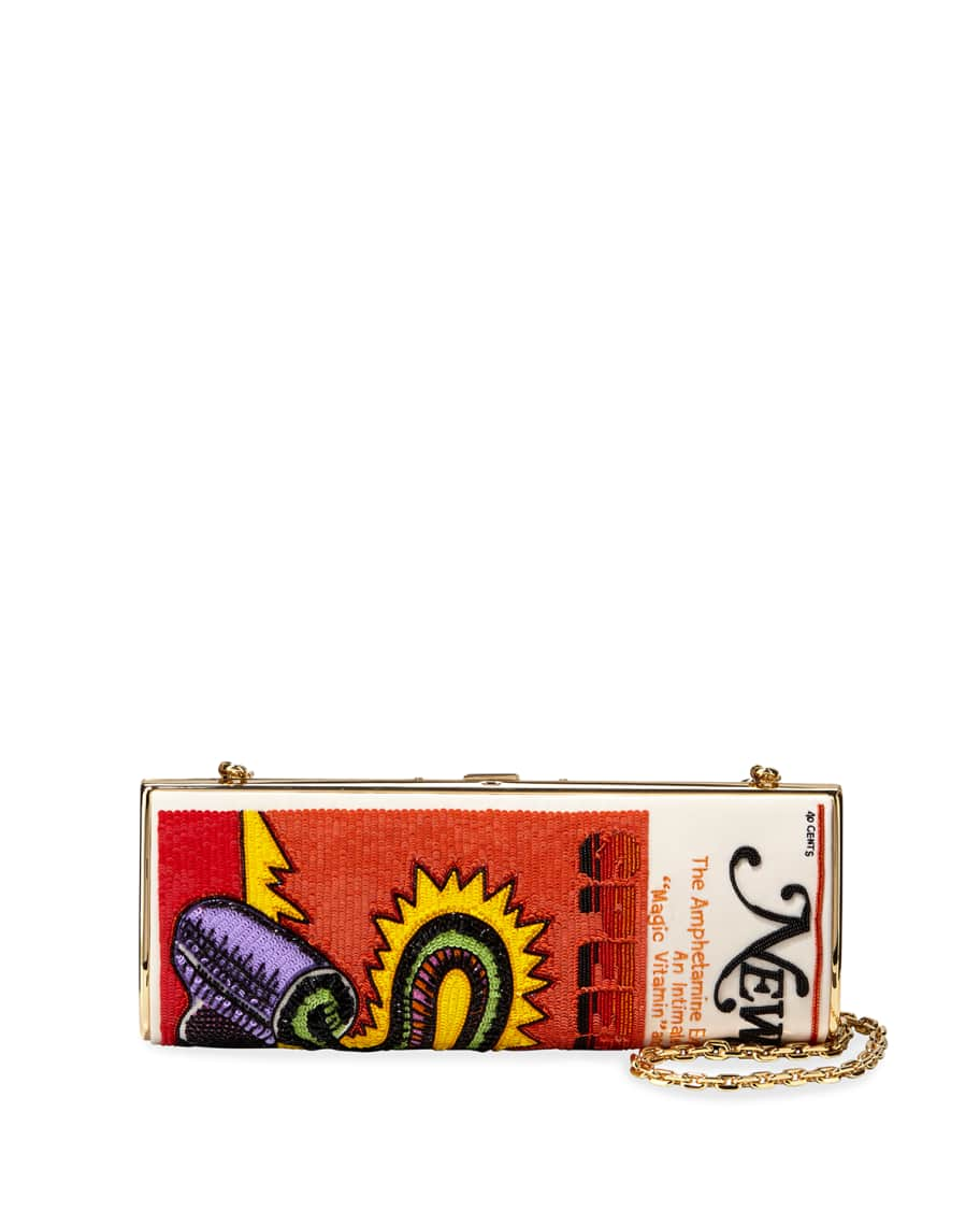 Marc Jacobs New York Magazine Clutch Bag in Red