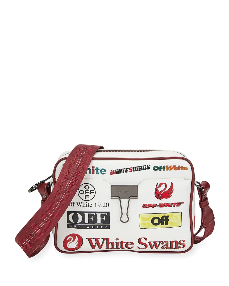 Off-White Multi-Logo Camera Shoulder Bag | Neiman Marcus Off-White Multi-Logo Camera Shoulder Bag | Neiman Marcus