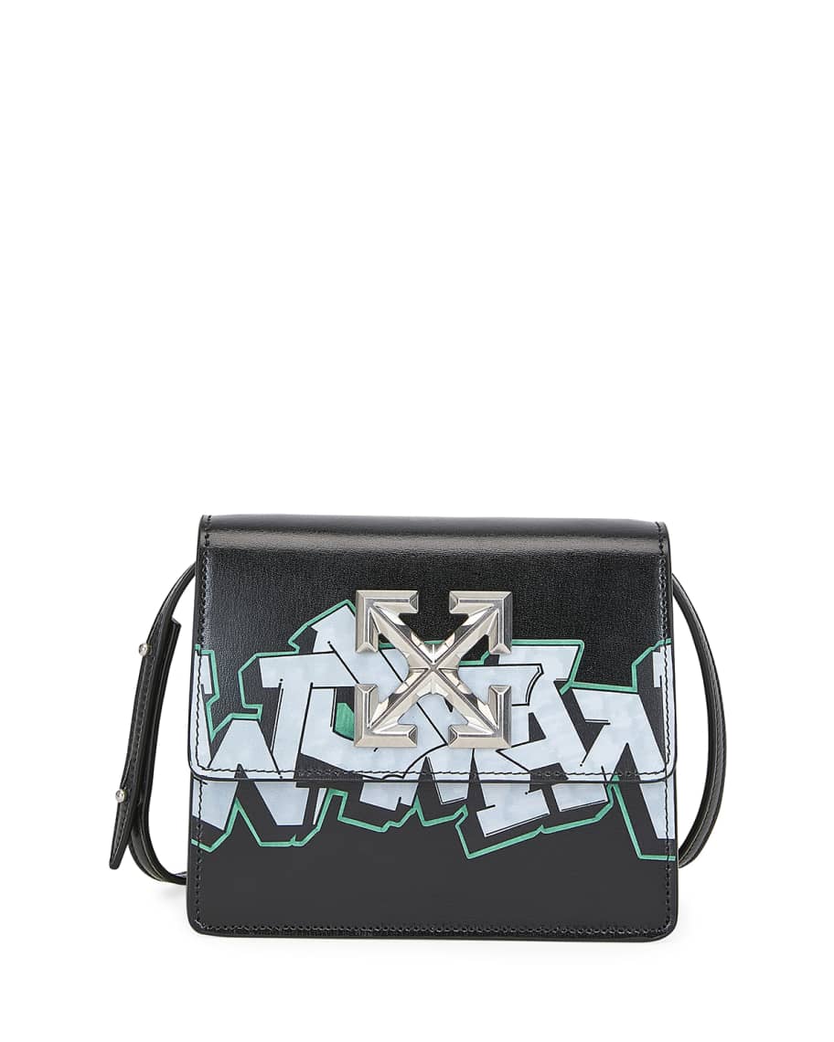 Off white deals jitney graffiti bag