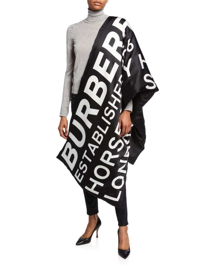 Burberry puffer scarf sale