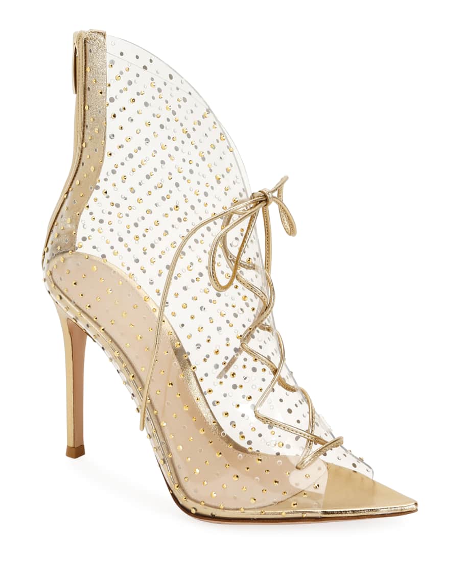 Gianvito rossi plexi booties shop