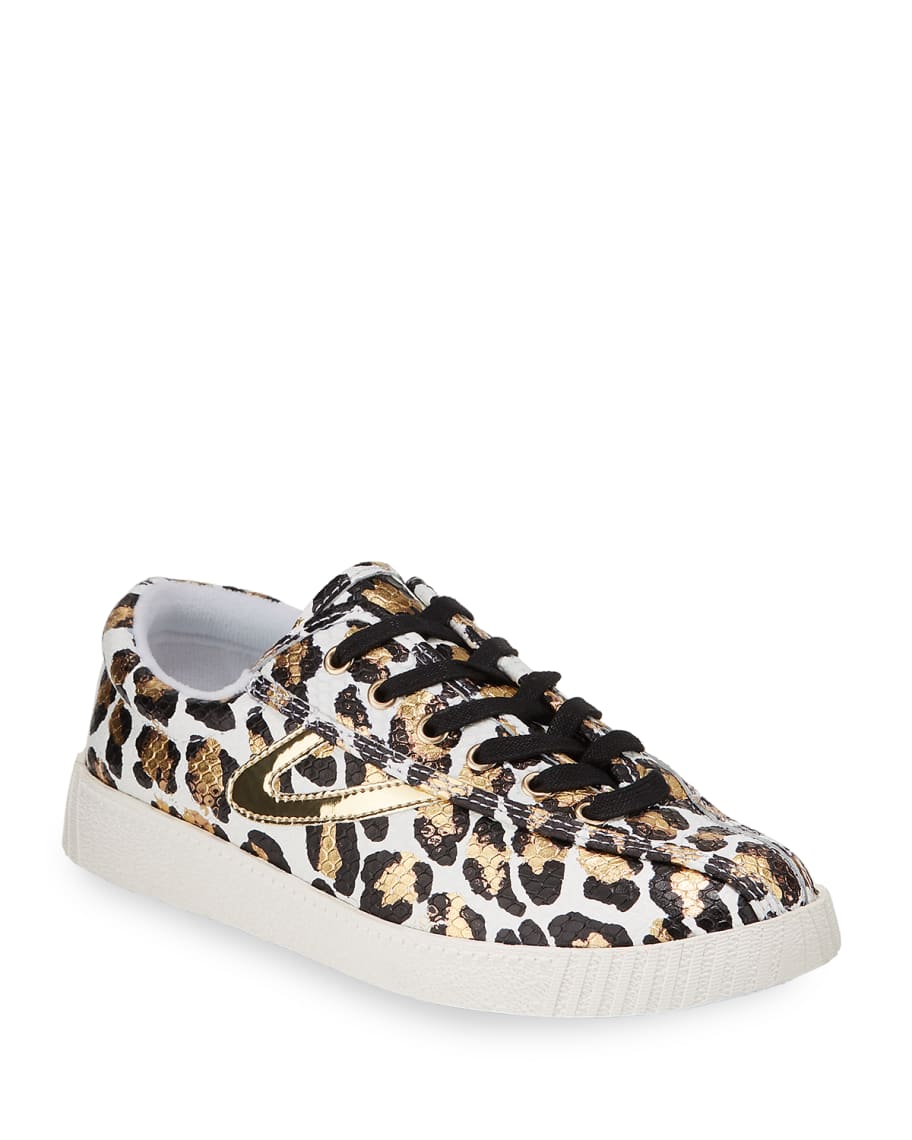 leopard print tretorns