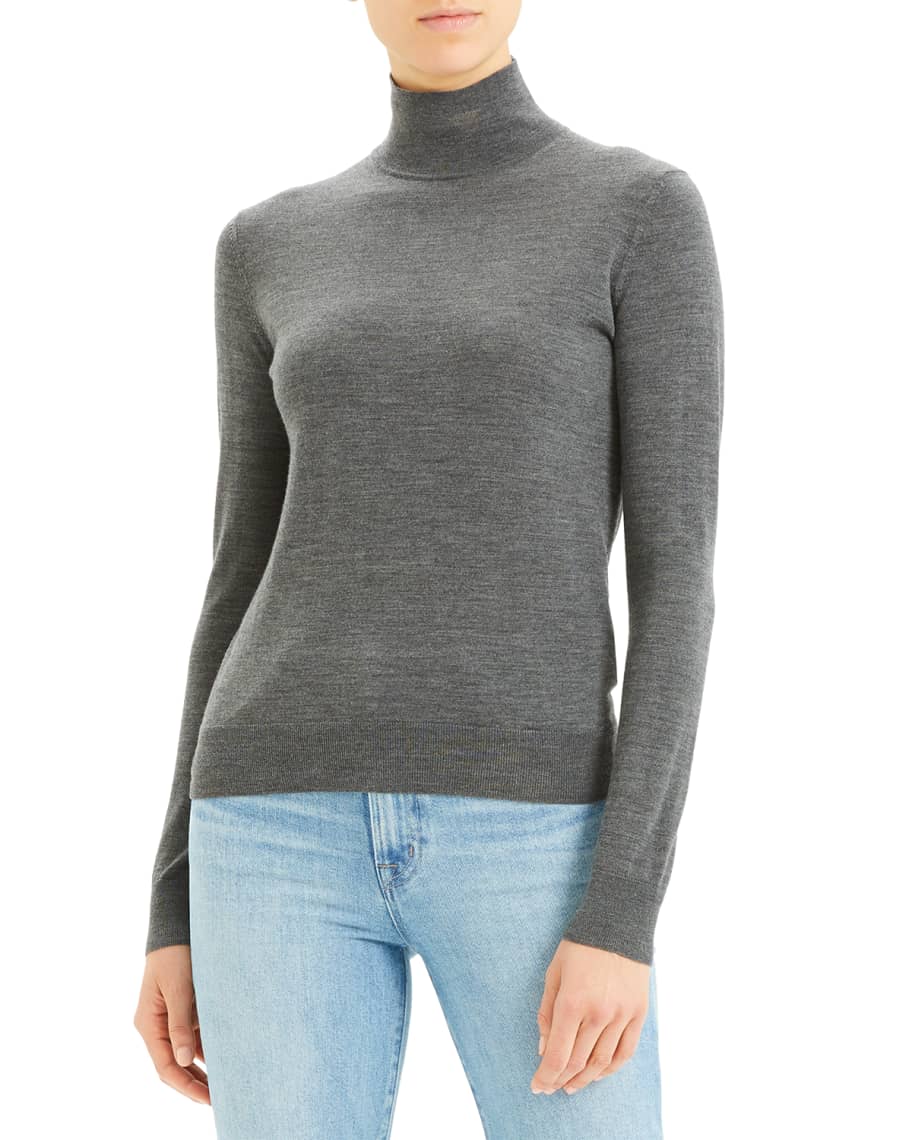 Theory wool turtleneck sweater discount