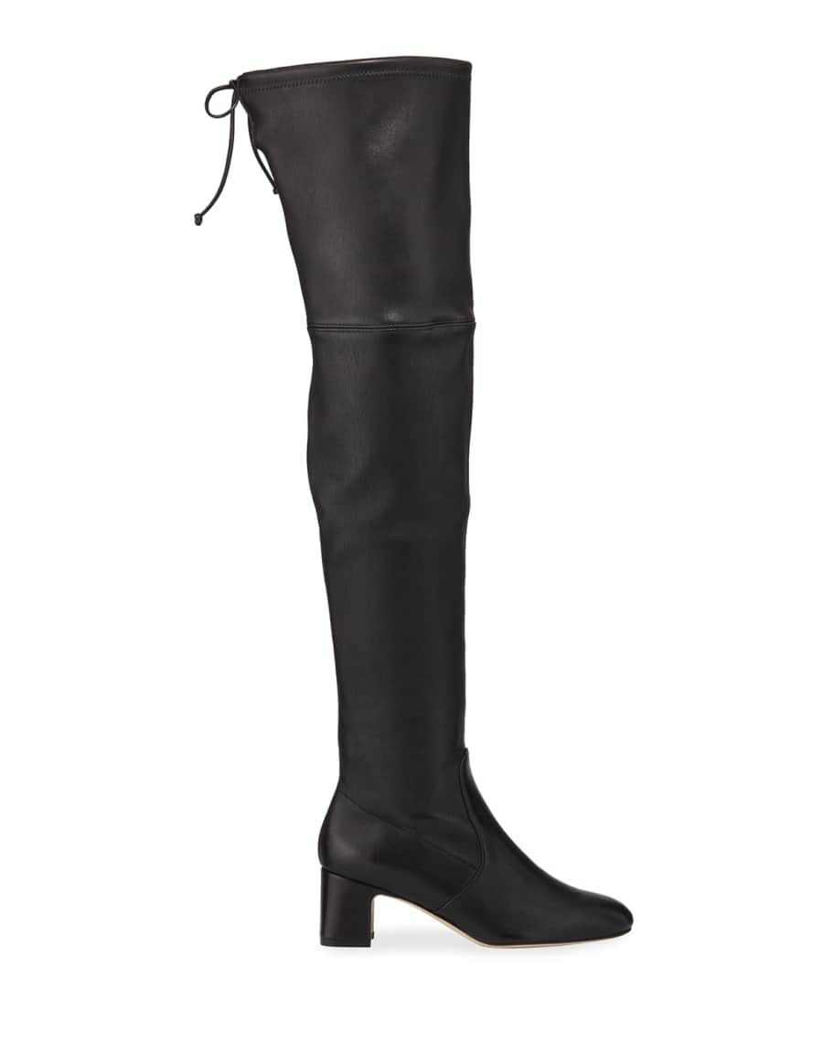 Stuart Weitzman Kirstie 60mm Napa Leather Over The Knee Boots Neiman Marcus