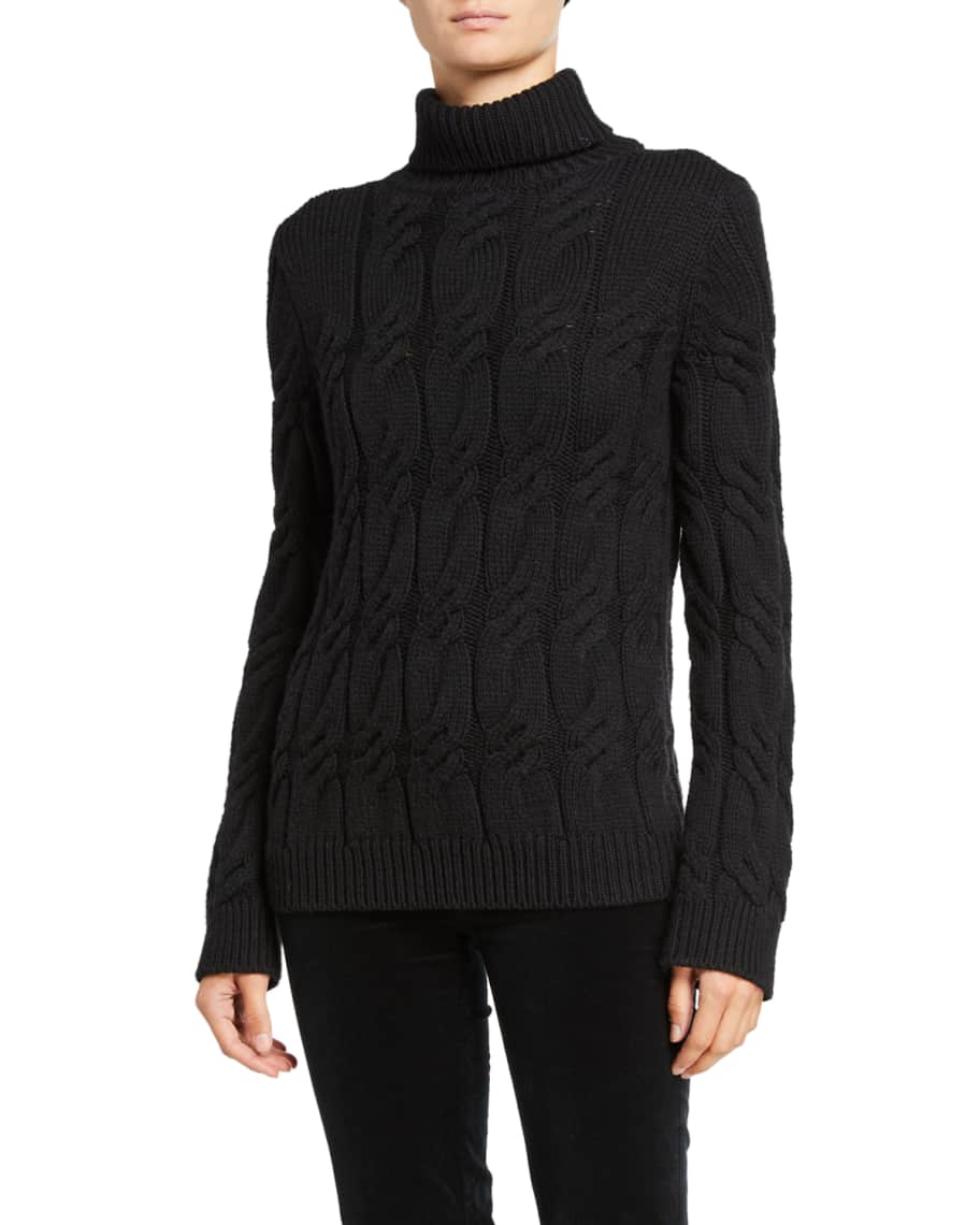 J Brand Noella Wool Turtleneck Sweater | Neiman Marcus