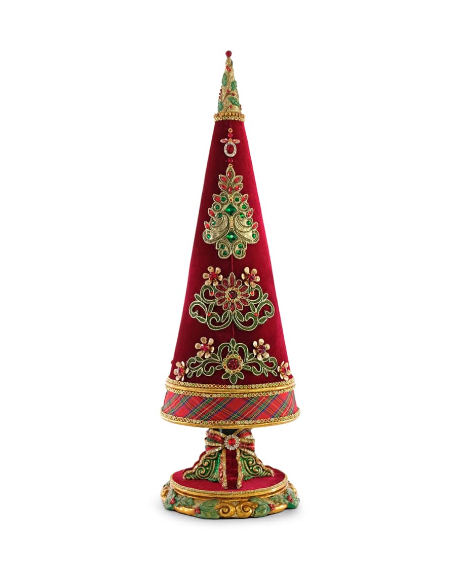 Katherine's Collection Jeweled Christmas Wishes Tree, 24" Neiman Marcus