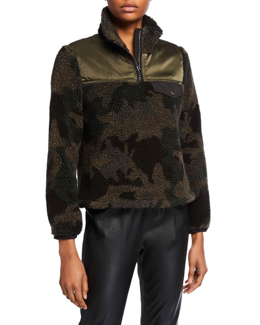 Veronica beard camo sweater new arrivals