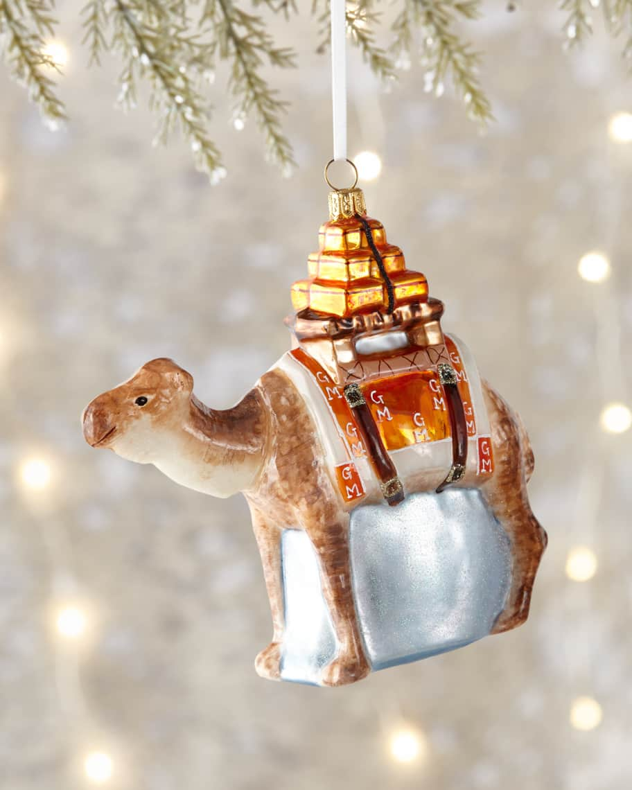 Neiman Marcus Jewelry Camel Christmas Ornament