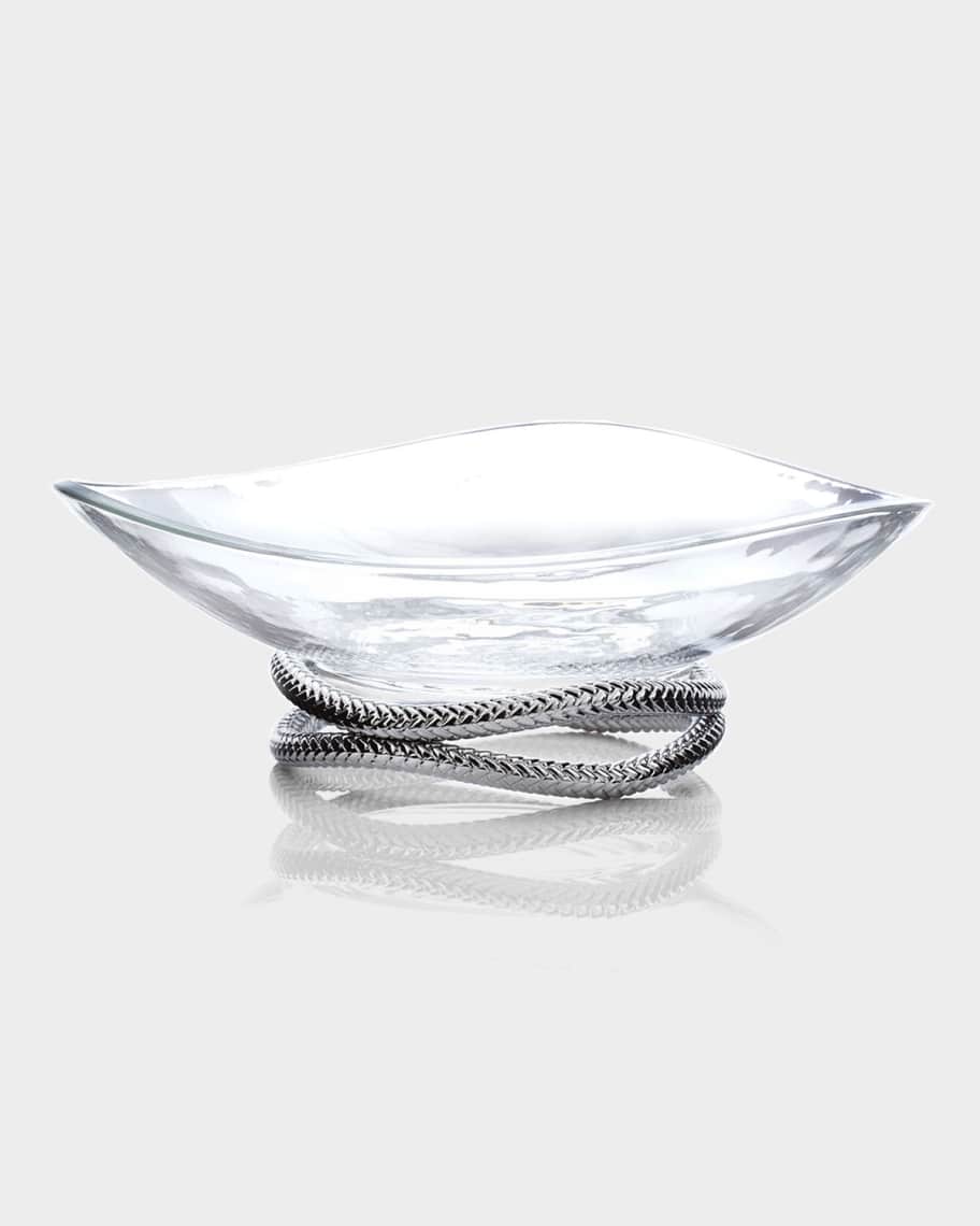 Nambe Braid Centerpiece Bowl | Neiman Marcus Nambe Braid Centerpiece Bowl
