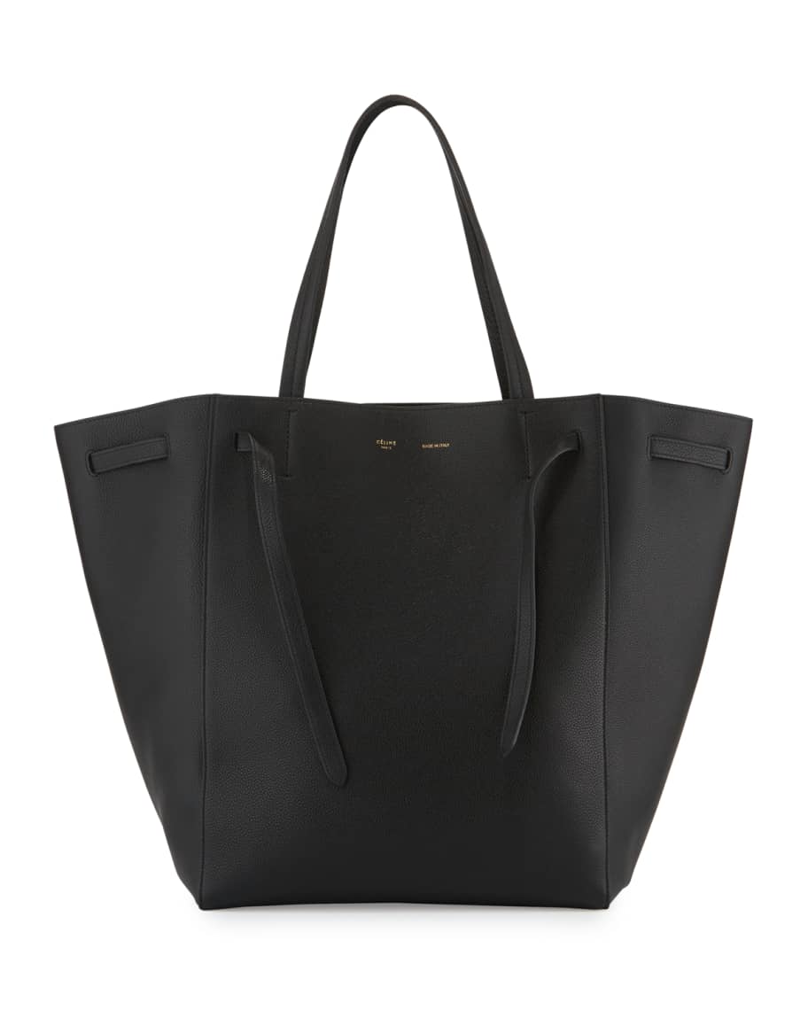 Celine Medium Cabas Phantom Leather Tote