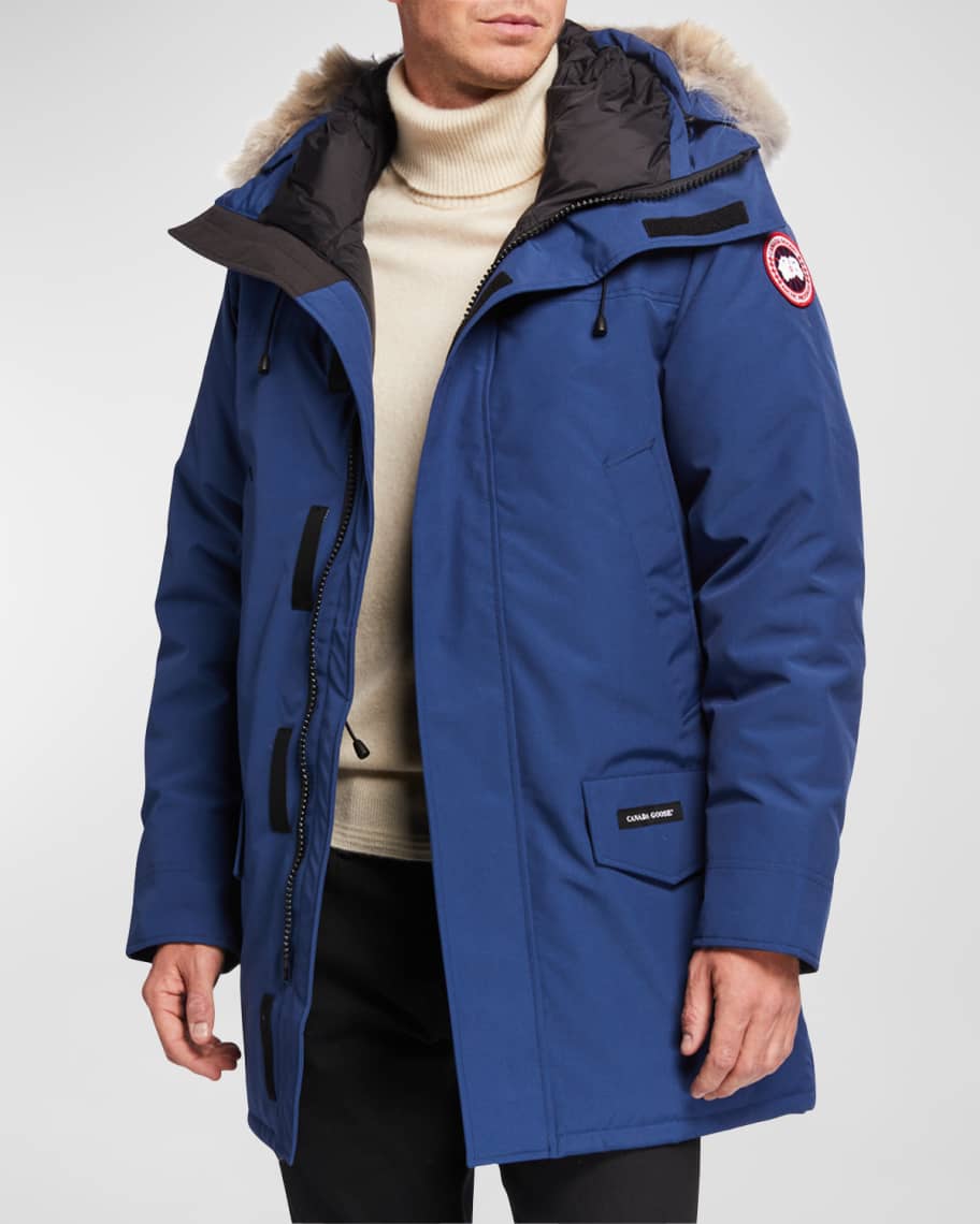 Canada Goose Men's Langford Arctic-Tech Parka Jacket with Fur Hood ...