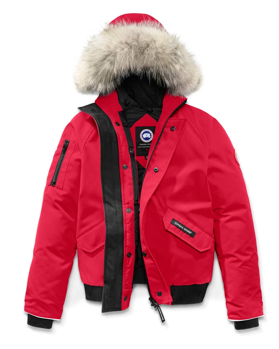 Canada Goose Kid s Rundle Bomber w Detachable Fur Trim Youth XS
