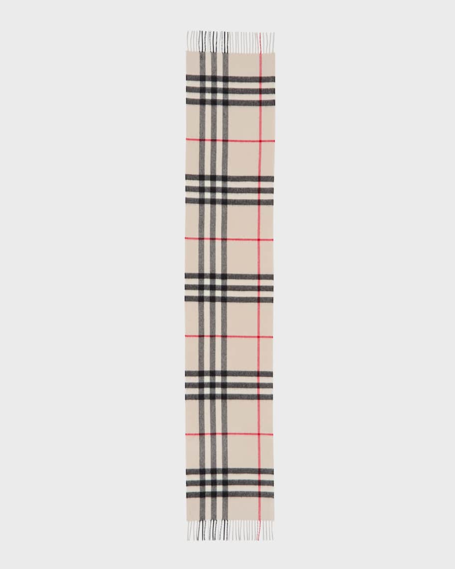 Burberry giant check cashmere scarf store