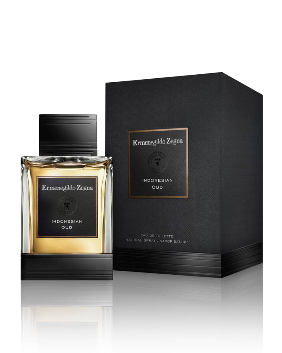ZEGNA Men's Essenze Indonesian Oud Eau de Toilette, 4.2 oz./ 125 mL