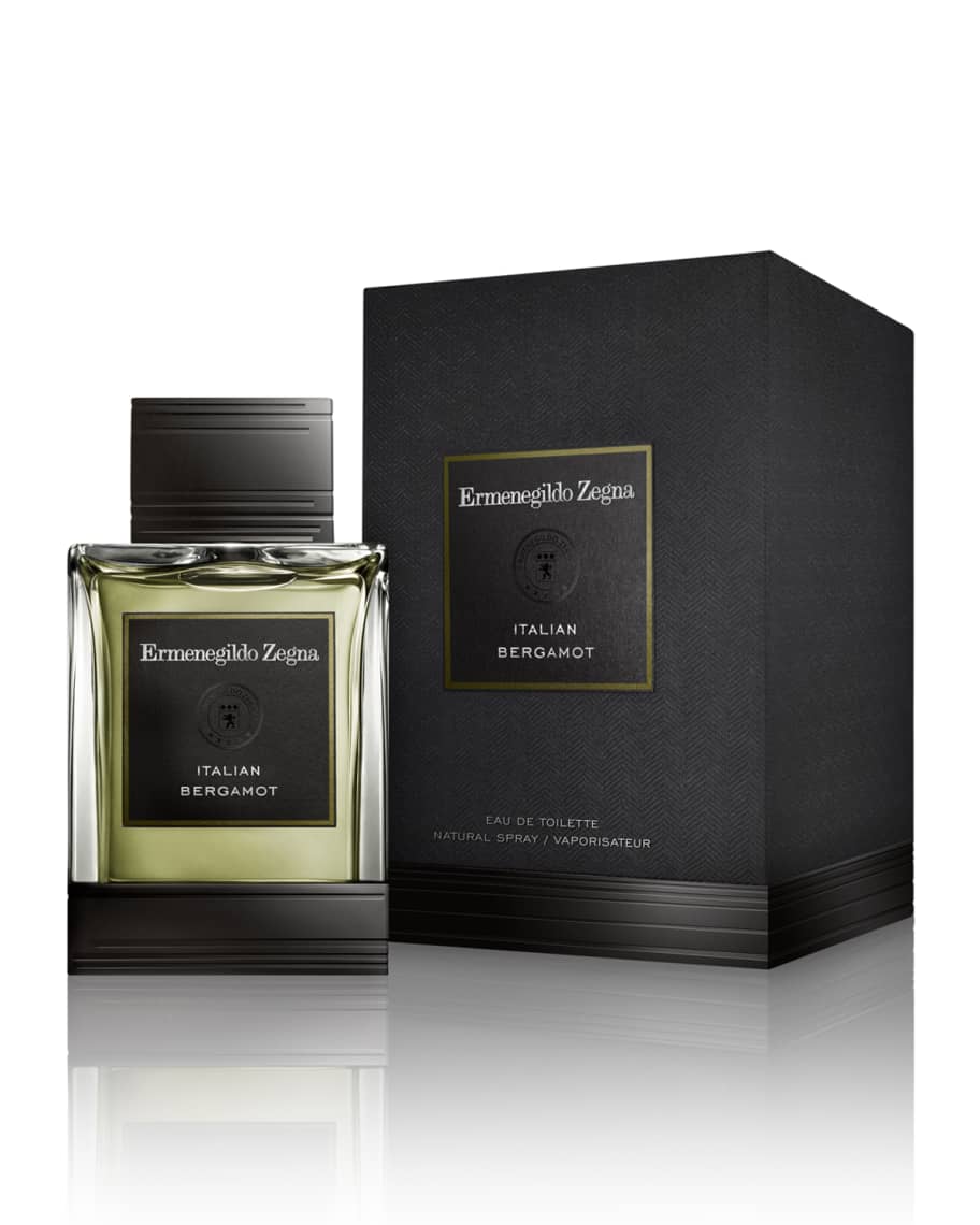 ZEGNA Men's Essenze Italian Bergamot Eau de Toilette, 4.2 oz./ 125 mL ...