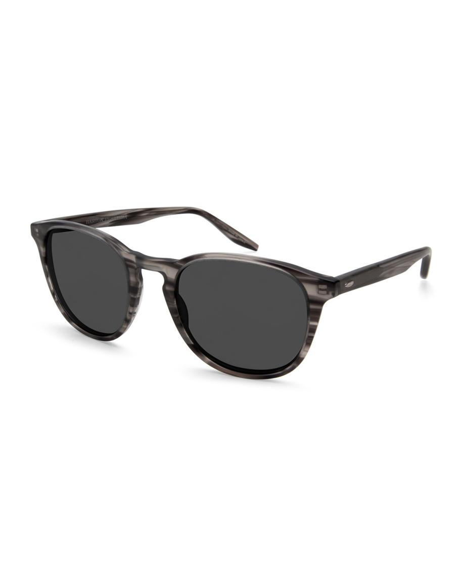 Barton Perreira Plimsoul Two-Tone Round Sunglasses | Neiman Marcus
