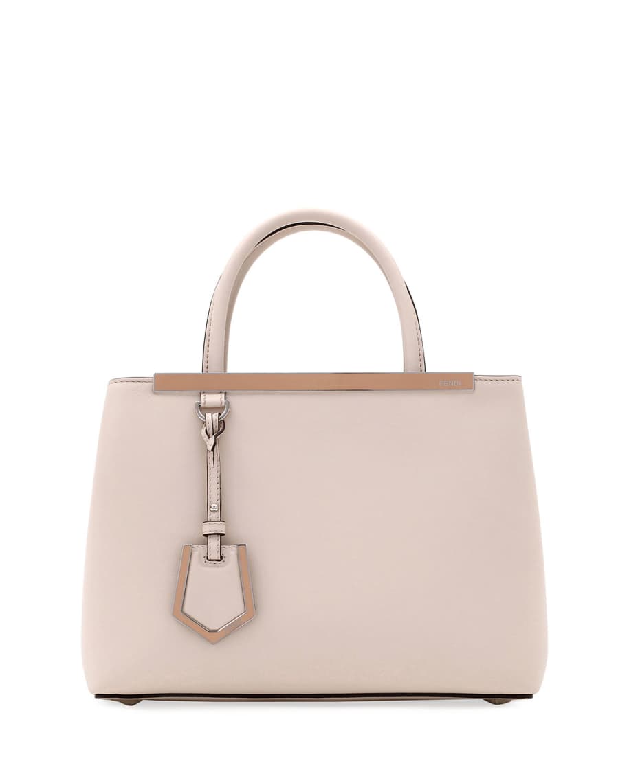 Fendi 2Jours Petite Leather Tote Bag | Neiman Marcus