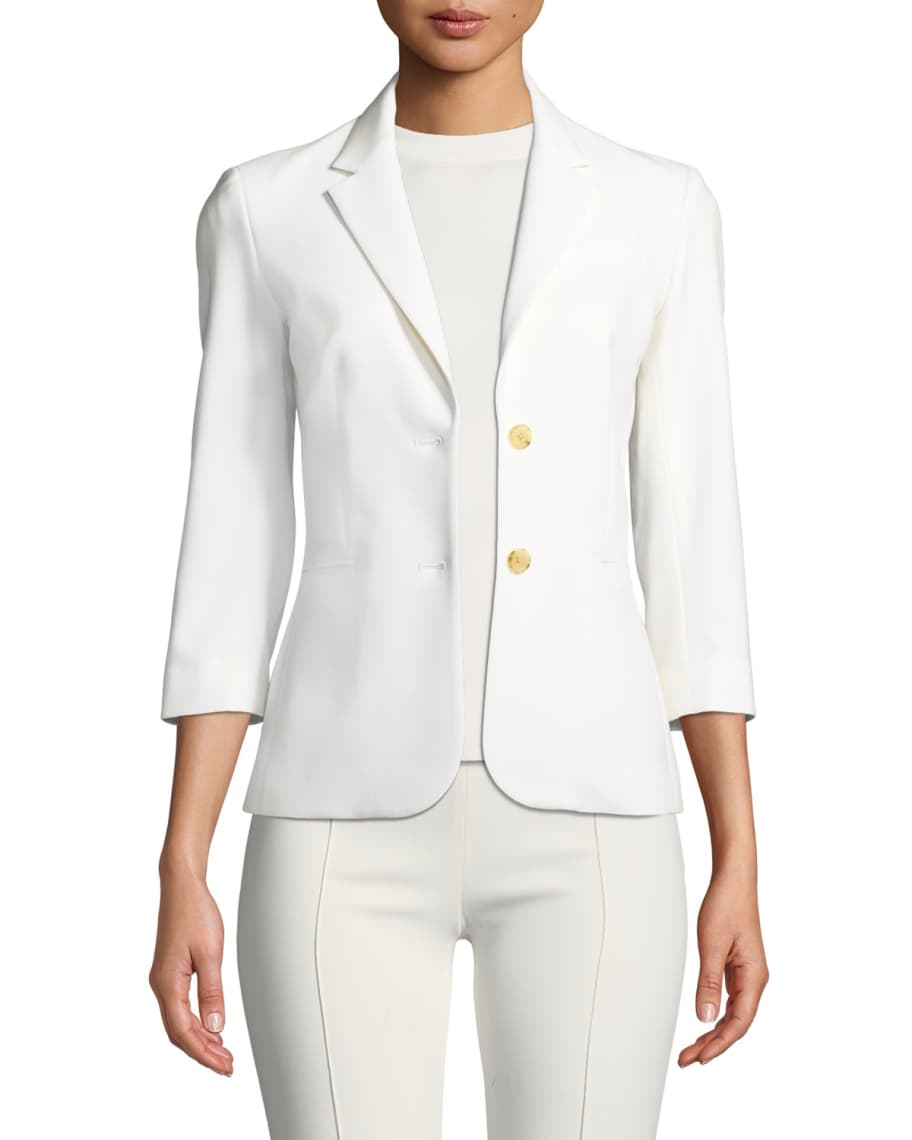 THE ROW New Schoolboy Two Button Blazer Neiman Marcus