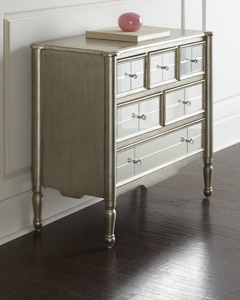 Mirrored credenza shop macys