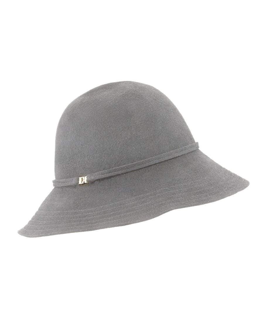 Helen Kaminski Sadela 9 Felt Cloche Hat Neiman Marcus