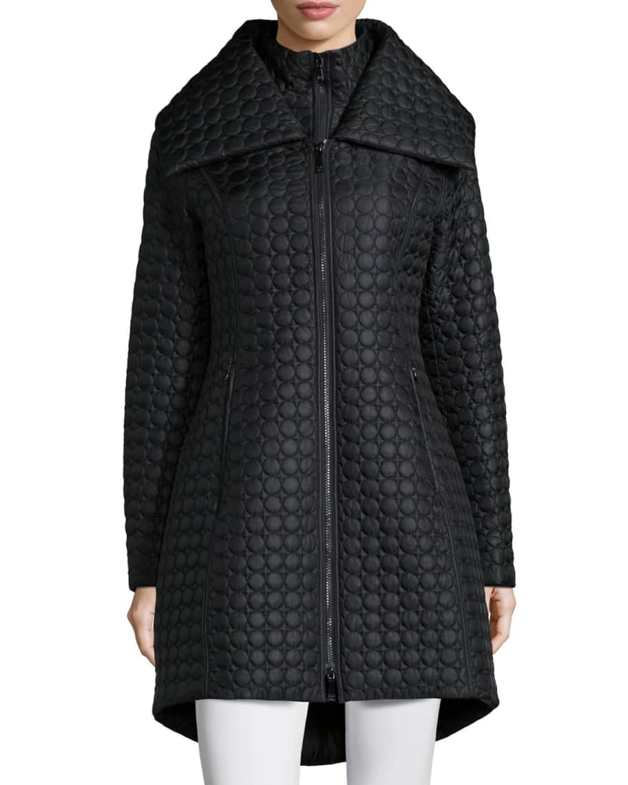 Dawn levy gwen dot quilt top coat