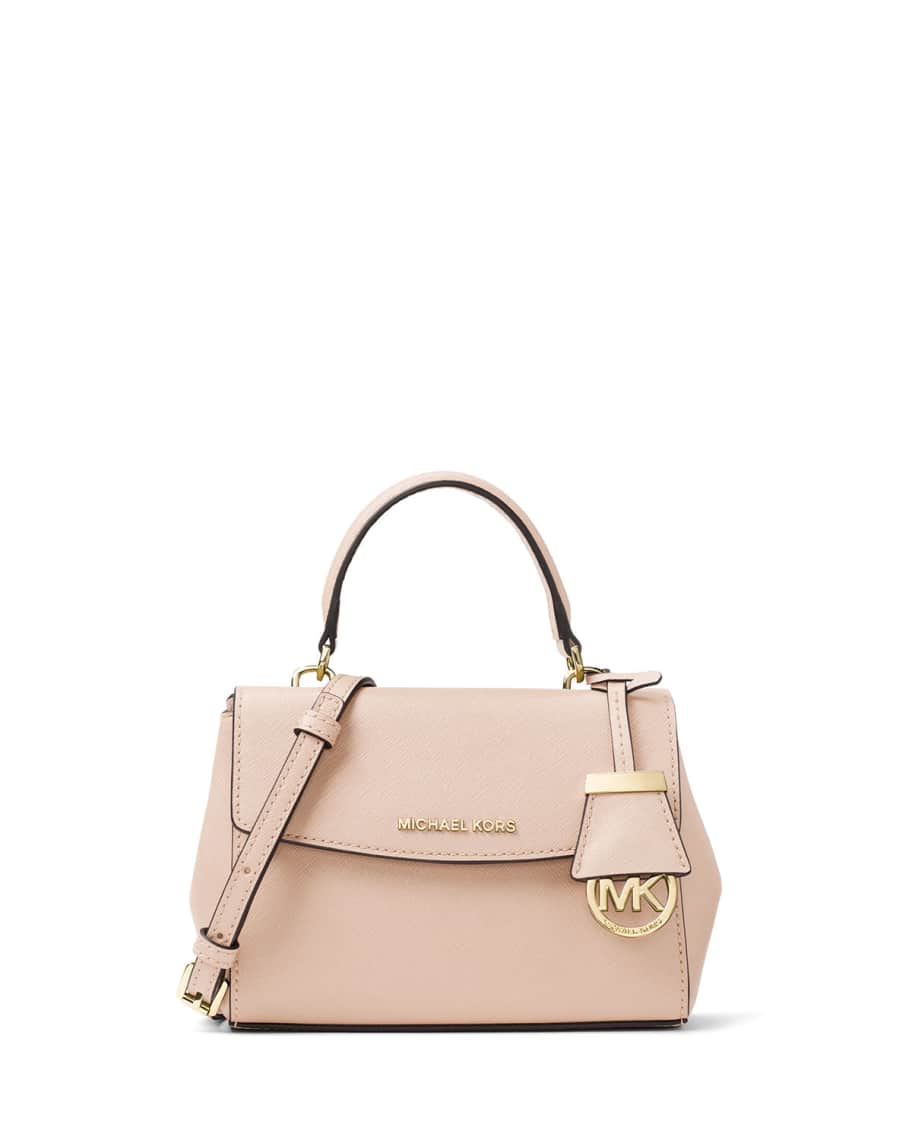 MICHAEL Michael Kors Ava ExtraSmall Saffiano Leather Satchel Bag Neiman Marcus