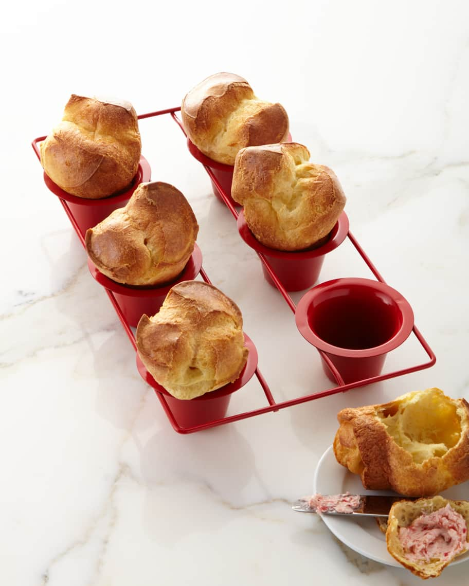 Stainless Steel Popover Pan 6 Cup