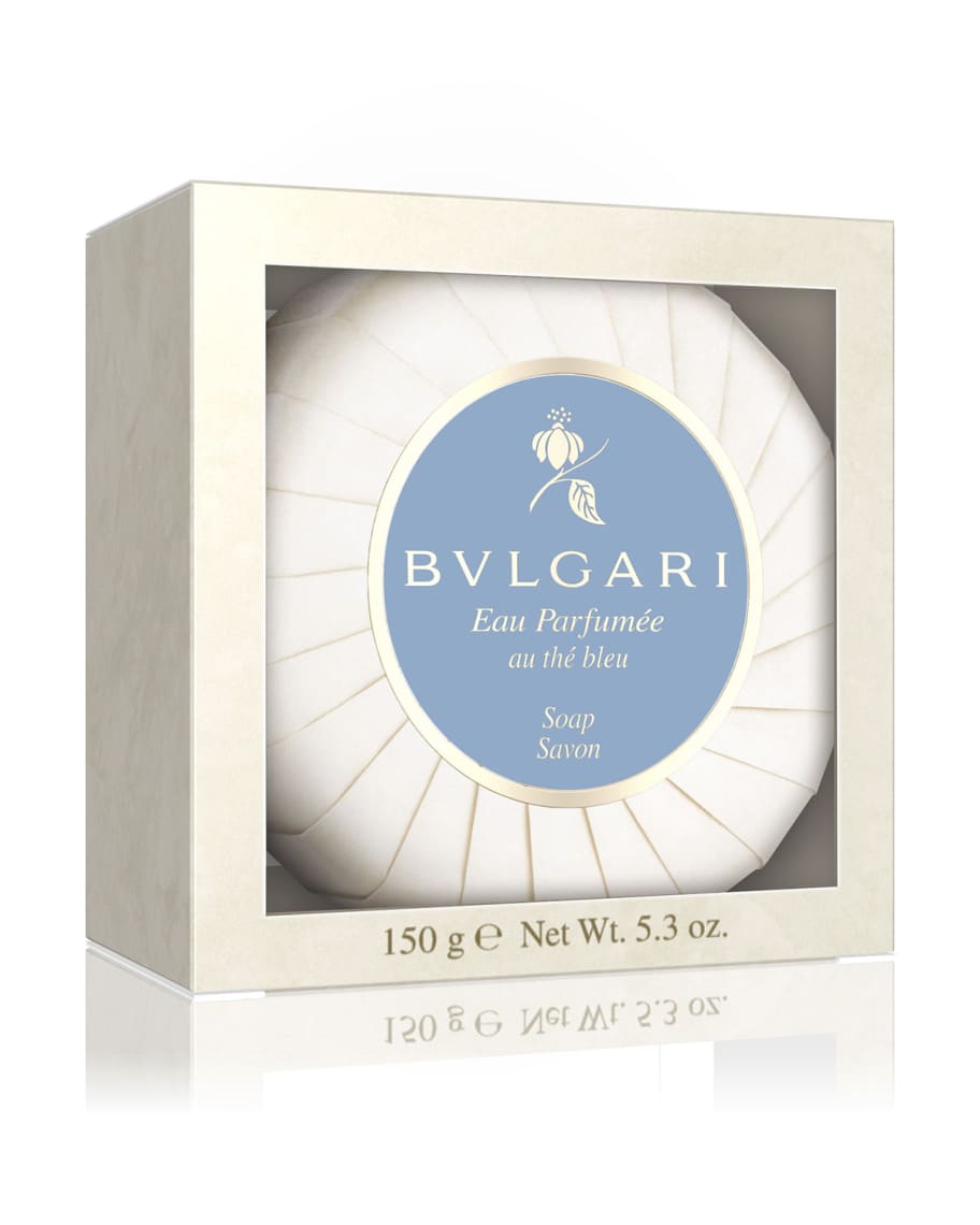 BVLGARI Eau Parfumée Au Thé Bleu Deluxe Soap, 5.3 oz