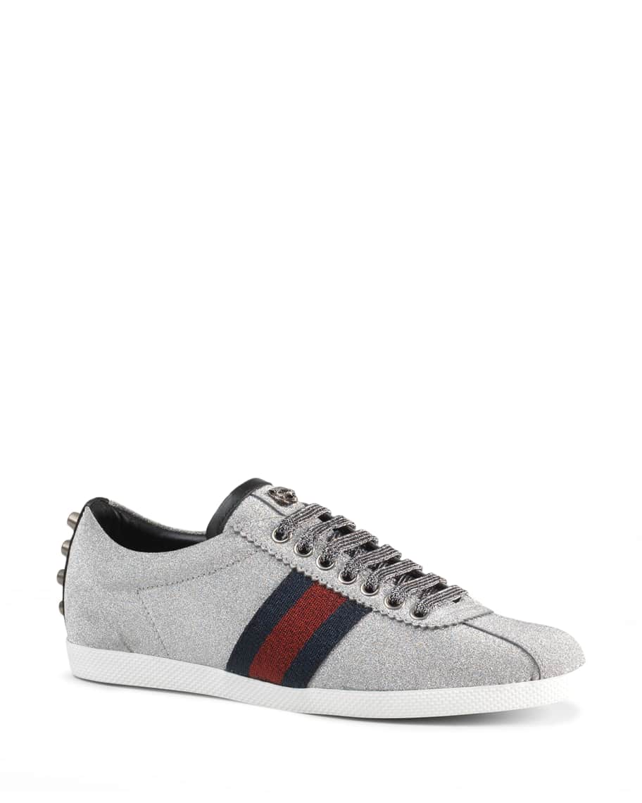 Gucci Bambi Metallic Trainer Neiman Marcus