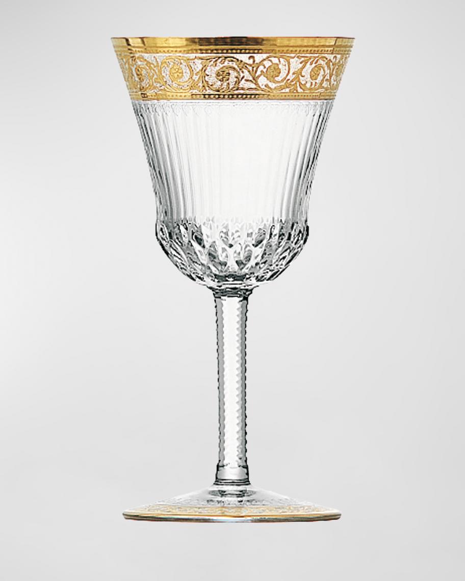 Saint Louis Crystal Thistle Gold American Water Glass | Neiman Marcus