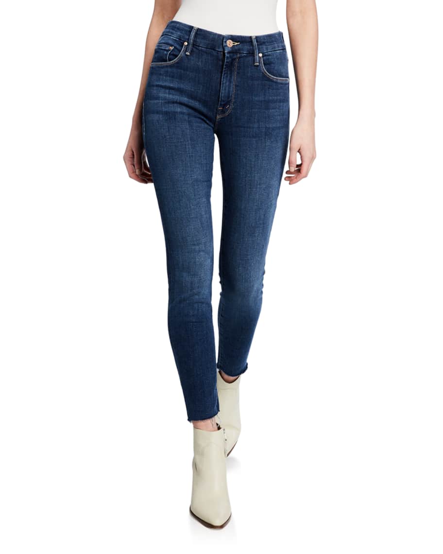 The Looker Ankle Girl-Crush Denim Jeans Neiman Marcus