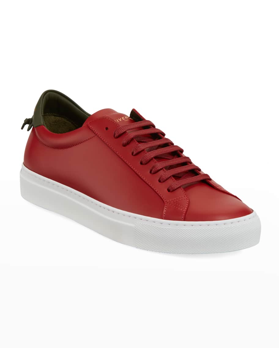 Givenchy Men's Urban Street Leather Low-Top Sneakers | Neiman Marcus