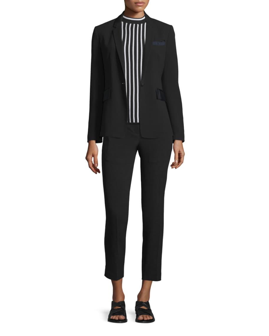 Rag & Bone Tessa Japanese Crepe Blazer