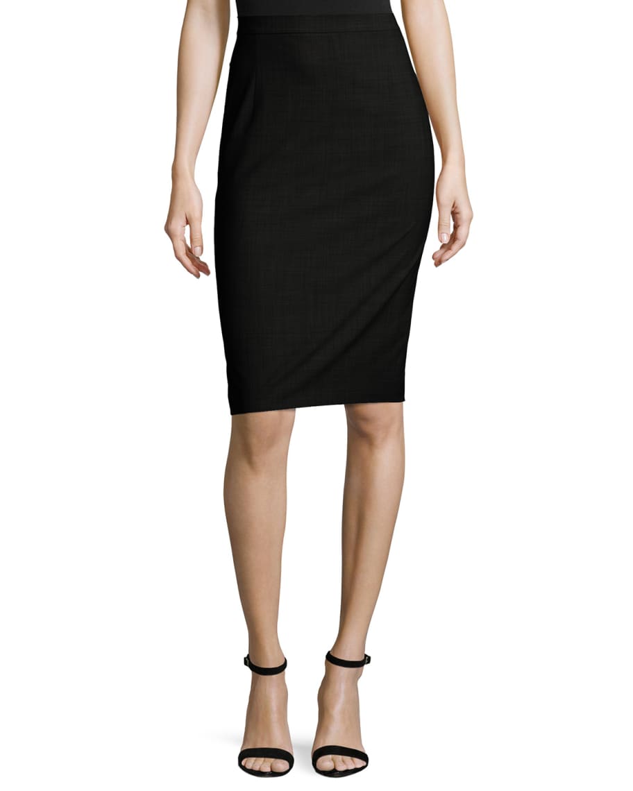 Theory Hemdall B Continuous Pencil Skirt | Neiman Marcus