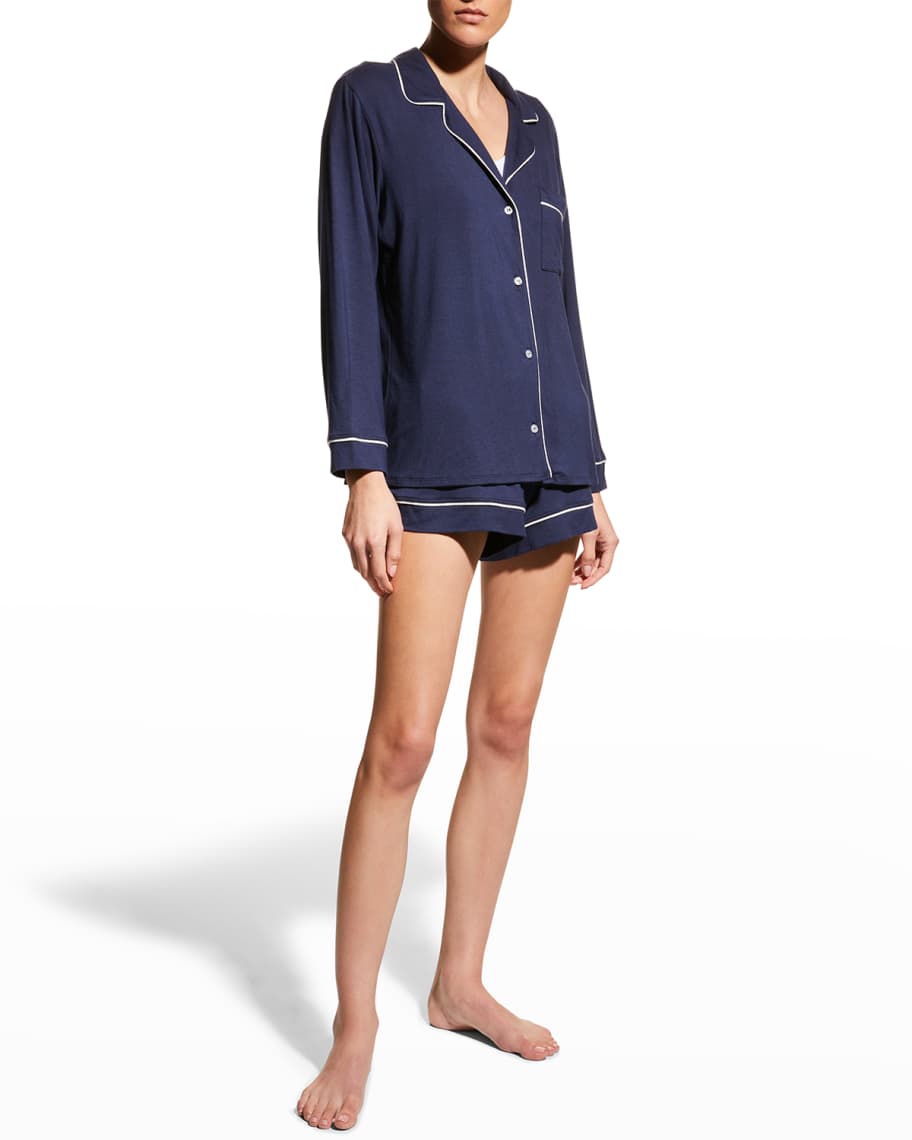 Eberjey Gisele Long Sleeve Short Pajama Set Neiman Marcus