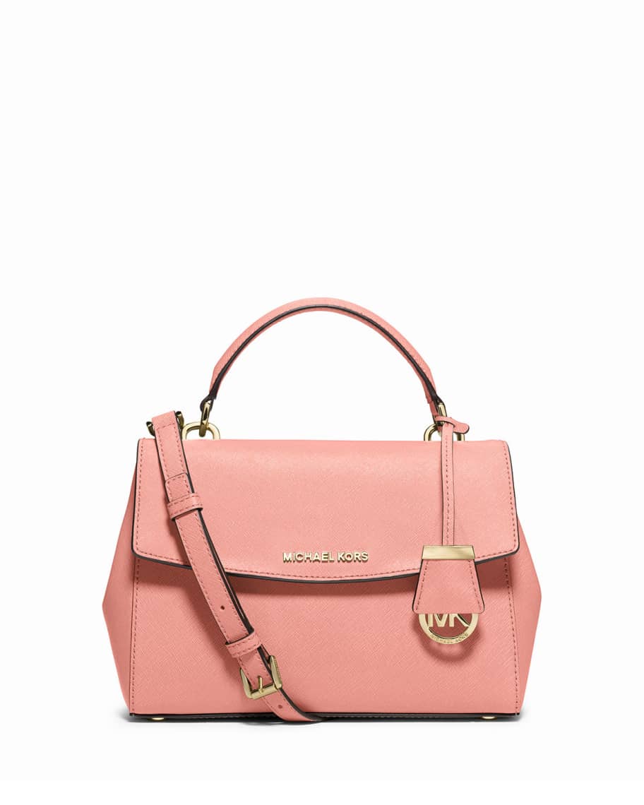 MICHAEL by Michael Kors Ava Small Colorblock Saffiano Leather Satchel Bag