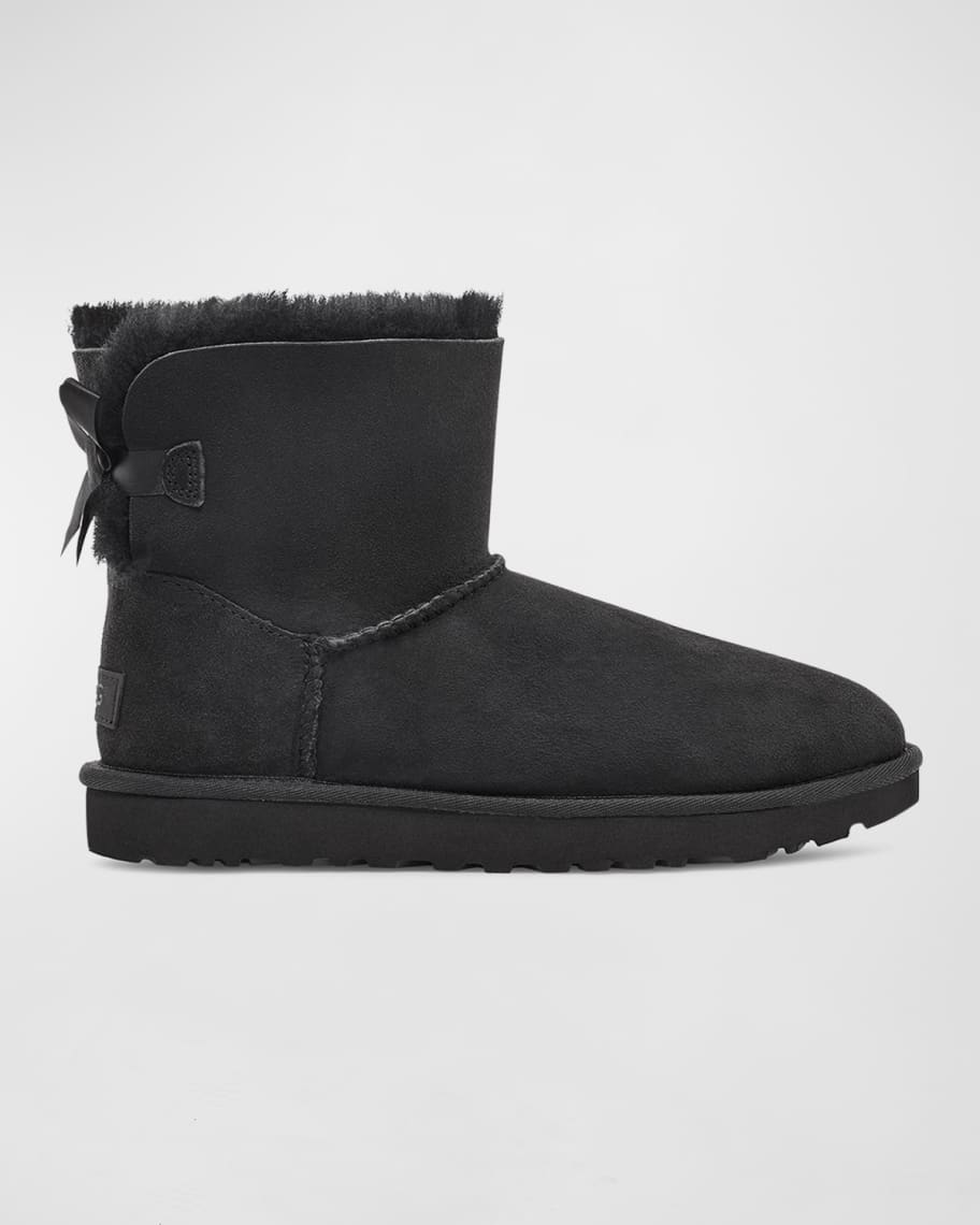 UGG Mini Bailey Bow II Shearling Fur Boots