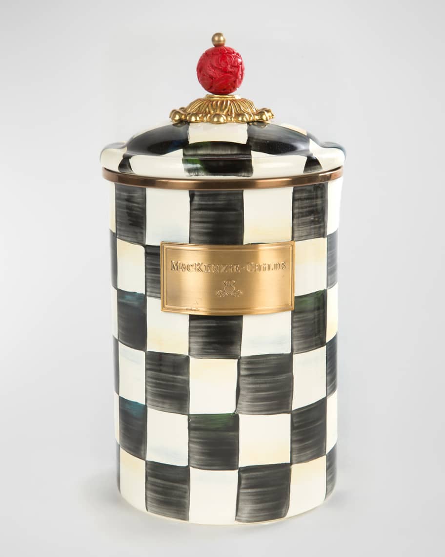 Courtly Check Large Canister